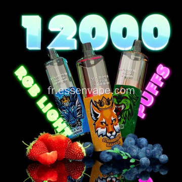 VapMe en gros 12000 Puffs jetable vape